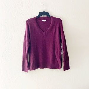 Melrose & Market‎ Maroon Cozy & Soft Knit Stretch Sweater